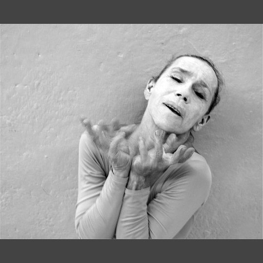 Butoh Faces No. 8<br/>Digital Photography, Lightjet print on Ilfort RC paper, 50 x 40, Edition of 10, 2011
